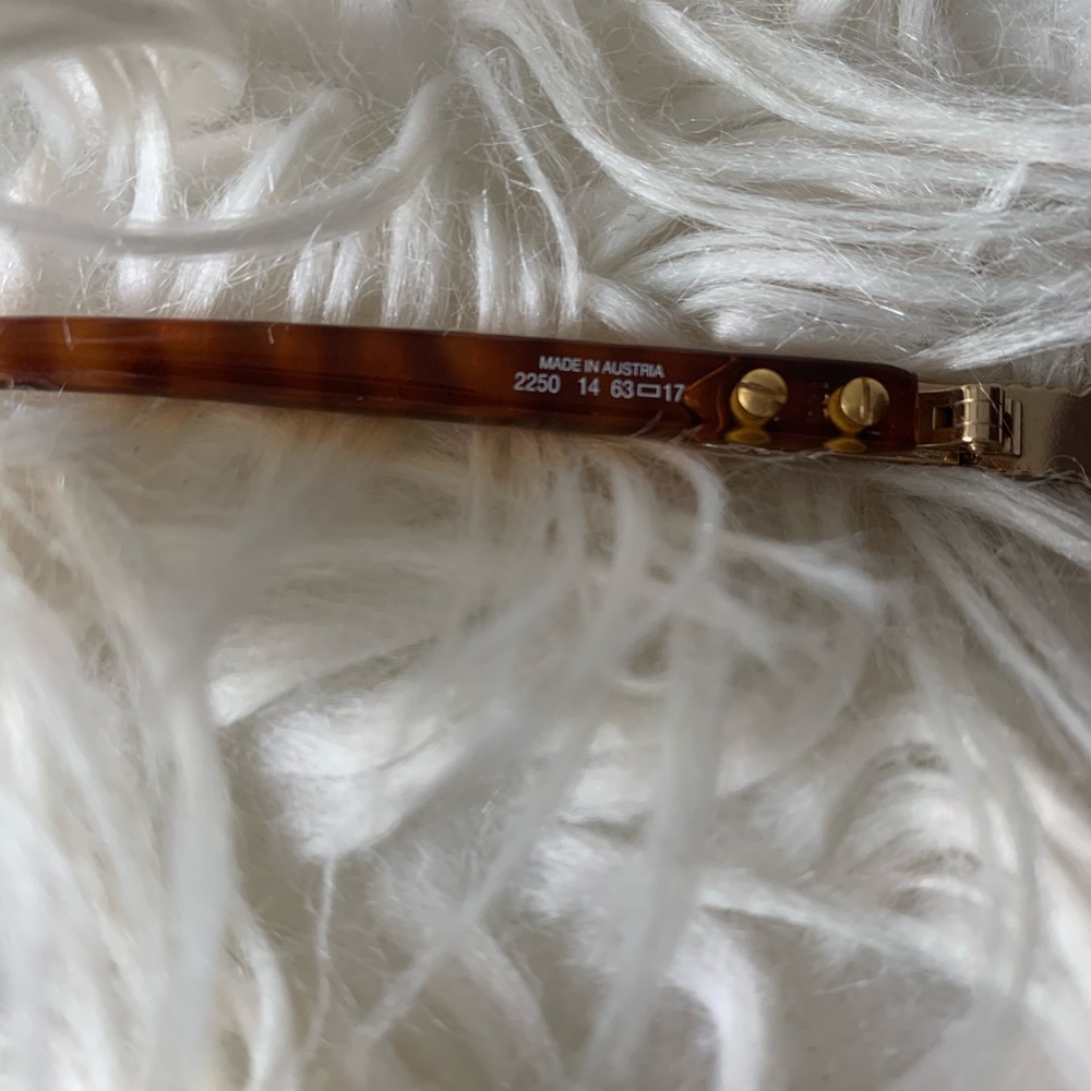 1940's CHRISTIAN DIOR VINTAGE OVERSIZED GLASSES - Picture 5 of 8